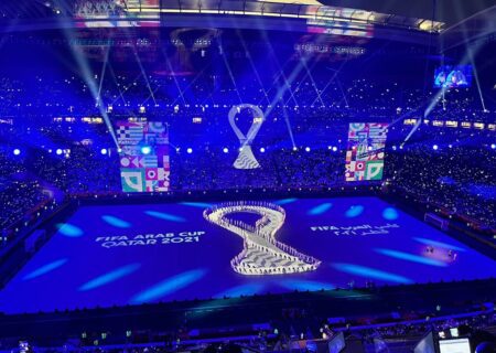 افتتاحیه باشکوه جام جهانی فوتبال کشورهای عربی در قطر