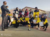 تیم دیر قهرمان مسابقات دختران المپیاد استعدادیابی استان بوشهر