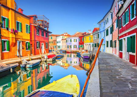 ایتالیا، دهکده رنگارنگ بورانو