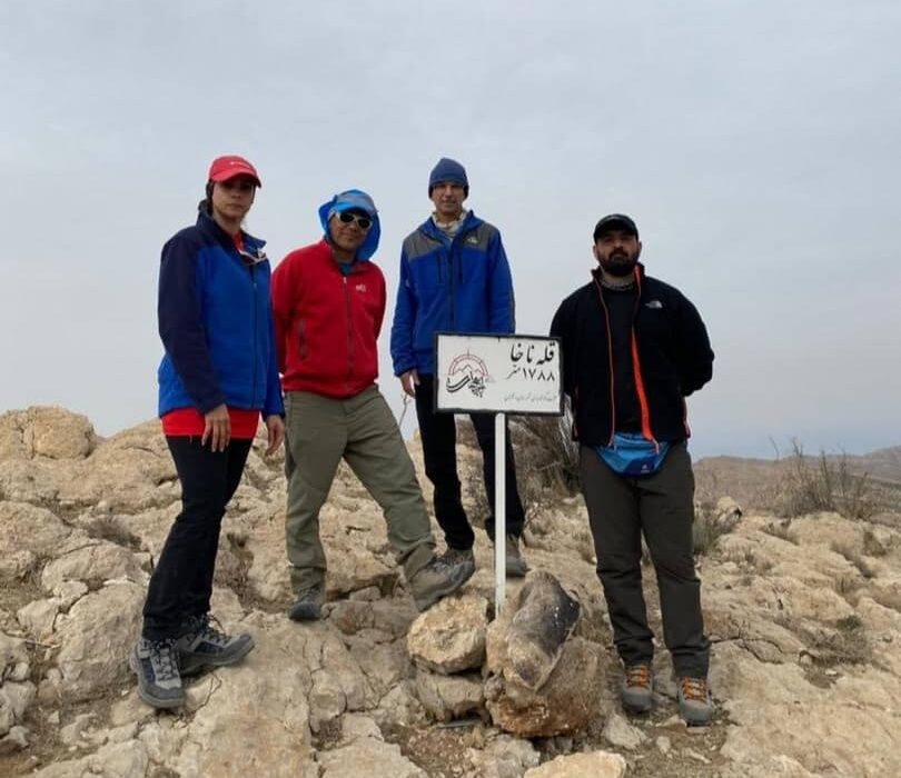 صعود اعضای باشگاه آرش به قله ناخا گیسکان