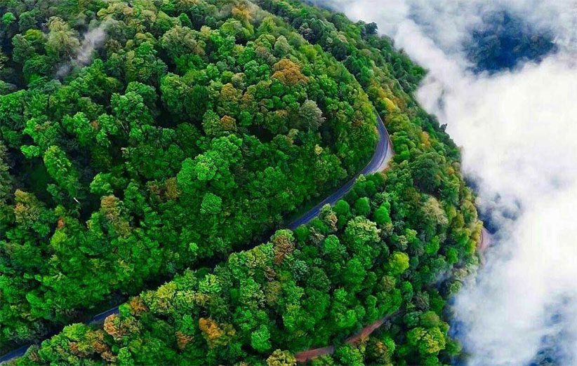 جاده رویایی اسالم به خلخال