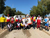 حضوردوچرخه سواران سایکل توریست کشور در استان بوشهر