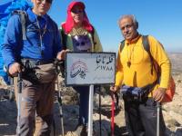 صعود باشگاه کوهنوردی سهند برازجان به قله ۱۷۸۸ متری ناخا در دشتستان