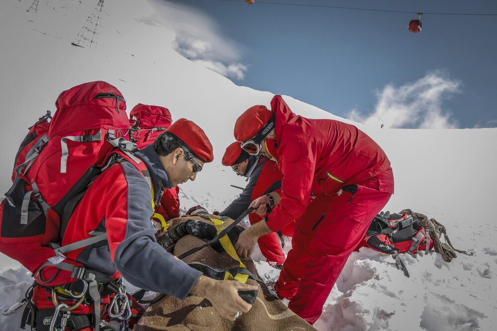 حادثه کوهنوردی در ارتفاعات خشه چال