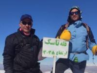صعود کوهنوردان دیلمی به قله تاسک شیراز