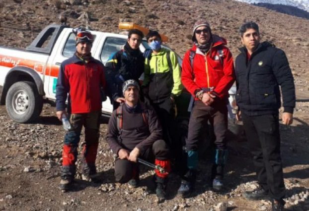 نجات ۲ کوهنورد گرفتار در کوه بزد تربت جام