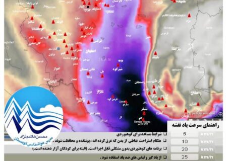 الگوی افزایش ابر بارش وزش باد ارتفاع۴۲۰۰