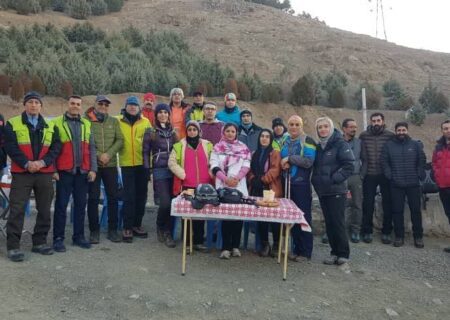 برنامه ستاد پیشگیری از حوادث کوهستان در منطقه بیجی کوه کرج