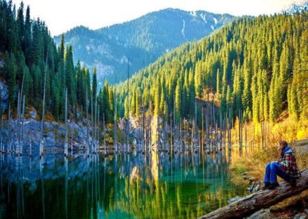 دریاچه کولسای قزاقستان