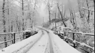 سوادکوه در زمستانِ زیبا