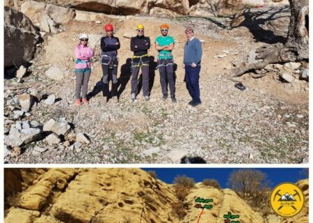 گشایش سایت سنگنوردی در منطقه گرمسیری تخت خان به همت باشگاه کوهنوردی و صعودهای ورزشی کوهیار ایلام