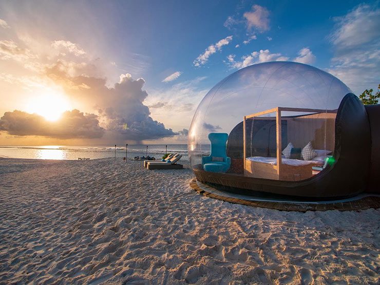 هتل حبابی مالدیو