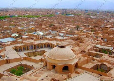 نمای شهر تاریخی یزد