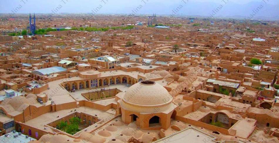 نمای شهر تاریخی یزد