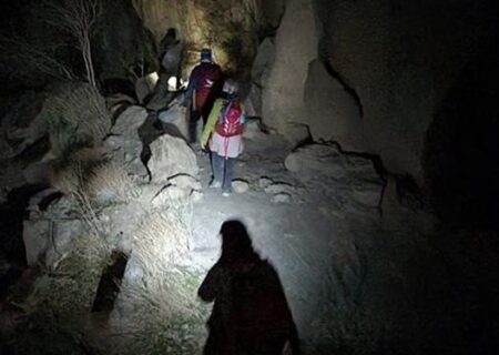 نجات کوهنوردان گمشده در ارتفاعات «دره تادر» یزد