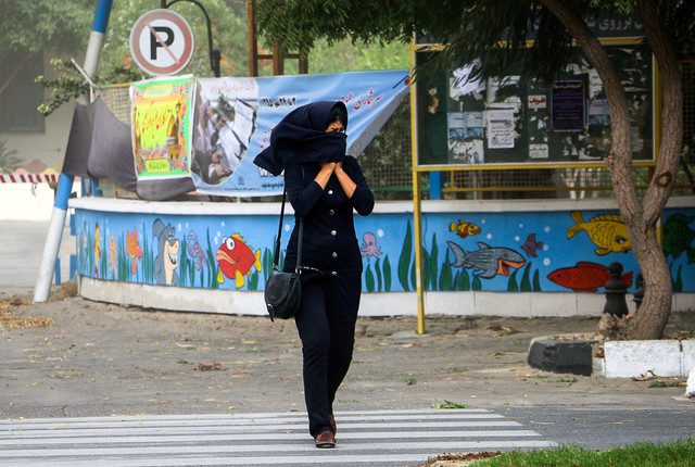 هشدار هواشناسی برای وزش باد شدید در تهران