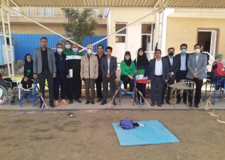 بازدید رییس فدراسیون از اردوی تیم‌ملی دو و میدانی معلولان در اهواز