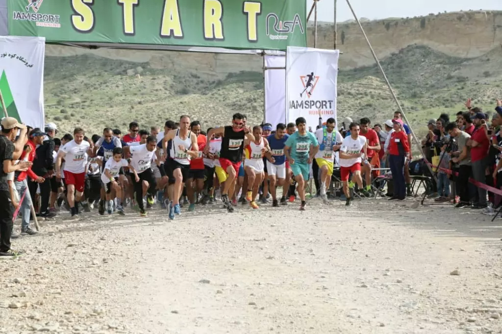 مسابقه کشوری دوی کوهستان مصادف با روز جم در استان بوشهر برگزار گردید