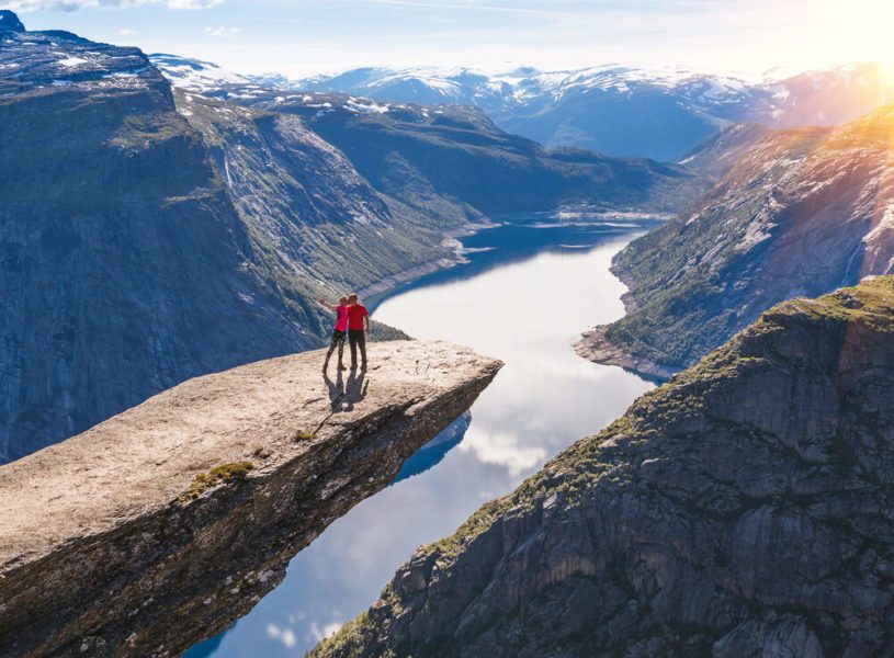 ترول تونگا/ زیباترین جاذبه طبیعی نروژ
