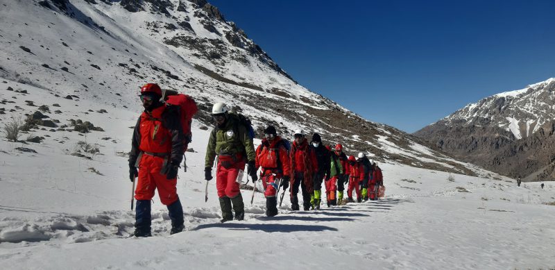 دوره تخصصی جست‌وجو و نجات در برف و کولاک در گلستان برگزار شد