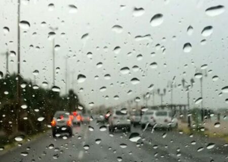 آسمان بوشهر بارانی می‌شود