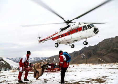 نجات کوهنورد گرفتار در روستای خراجیان روانسر