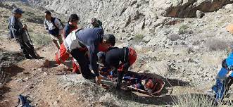 نجات مرد ۶۶ ساله با عارضه قلبی در منطقه کوهستانی سرابله – کرمانشاه