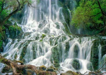یکی از زیباترین آبشارهای ایران آبشار شِوی یا آبشار تَله زنگ 🇮🇷
