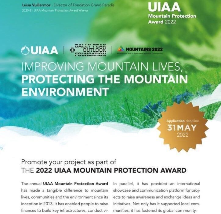 فراخوان جایزه حفظ محیط کوهستان