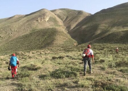 نجات جان ۲ طبیعت گرد گرفتار شده در ارتفاعات البرز جنوبی