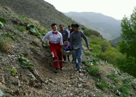 سقوط مرگبار مرد کرمانشاهی از کوه شاهو