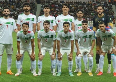 توقف تیم ملی امید ایران مقابل ترکمنستان در نیمه اول