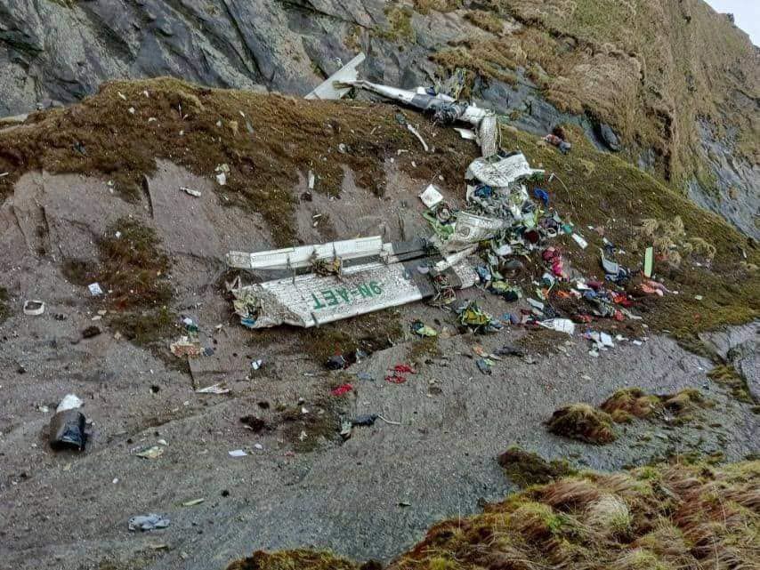حادثه هوایی در ارتفاعات نپال