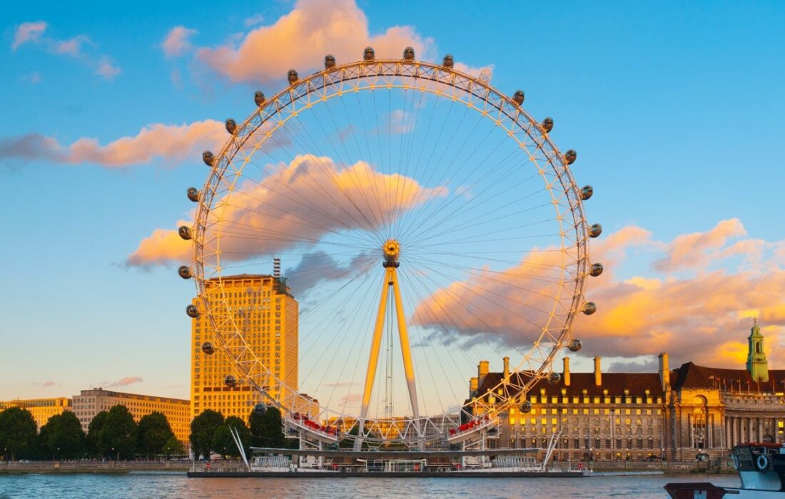 انگلیس/ چشم لندن/ بزرگترین چرخ و فلک اروپا
