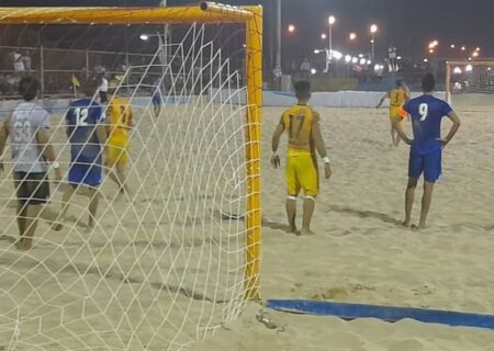 لیگ برتر فوتبال ساحلی|دریانوردان بوشهر مقابل فرش حداد اصفهان به پیروزی رسید