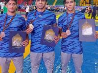 موفقیت کشتی گیران بوشهری در مسابقات دانش آموزان قهرمانی کشور