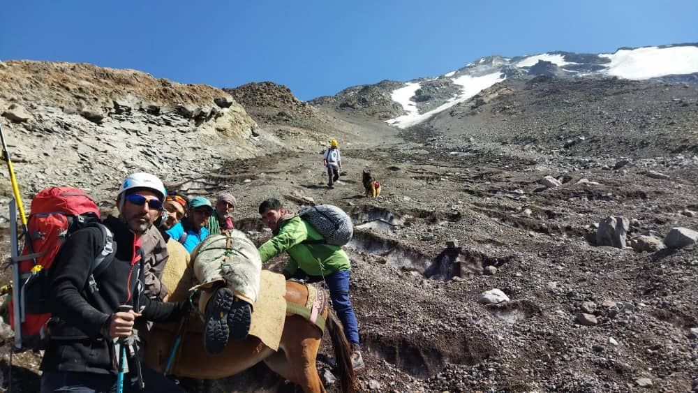 حادثه سقوط منجر به فوت کوهنورد مشهدی