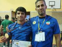 قهرمانی کشتی گیر بوشهر در مسابقات دانش آموزان کشور