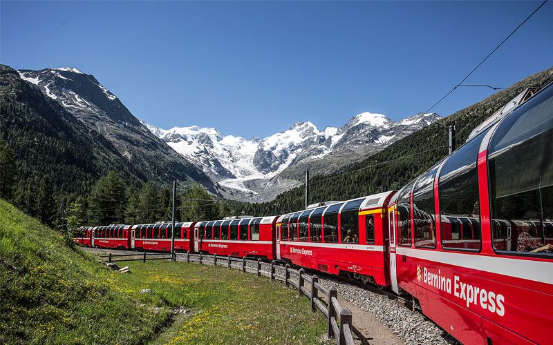 قطاربرنینا اکسپرس سوئیس