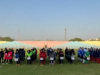 استعدادیابی انتخابی نوجوانان بانوان فوتبالیست استان در بوشهر