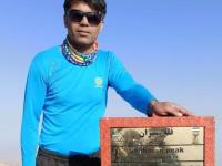 صعود کوهنورد فرهنگی دیلمی به قله سنبران لرستان