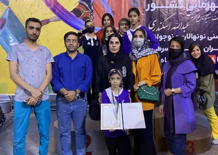 نائب قهرمانی دختر نوجوان بوشهری در مسابقات سنگنوردی قهرمانی کشوری
