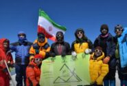 تیم «پارس‌آباد مغان» بر فراز بلندترین قله اروپا