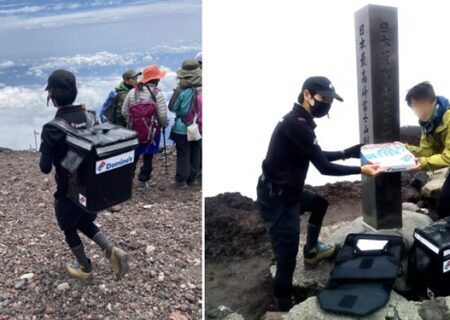 وقتی درخواست عجیب یک کوهنورد در ارتفاع ۳۸۰۰ متری اجابت شد!