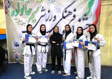 پنج مدال رنگارنگ حاصل کار تکواندوکاران بوشهری در مسابقات کشوری