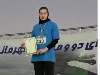 موفقیت بانوی دو و میدانی کار استان بوشهر در رقابت های نوجوانان کشور