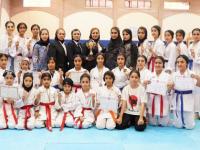 عنوان سومی تیم کاراته بانوان استان بوشهر در رقابت های قهرمانی کشور