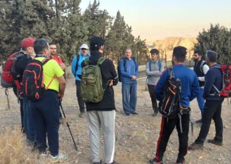 اولین دوره کلاس های آموزش کوهنوردی در شهرری برگزار شد
