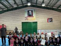 مسابقه ژیمناستیک هنری(ریتمیک) دختران در شهرستان جم برگزار شد