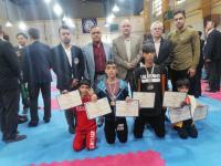 افتخار آفرینی ورزشکاران بوشهر در مسابقات کاراته قهرمانی کاراته کشور